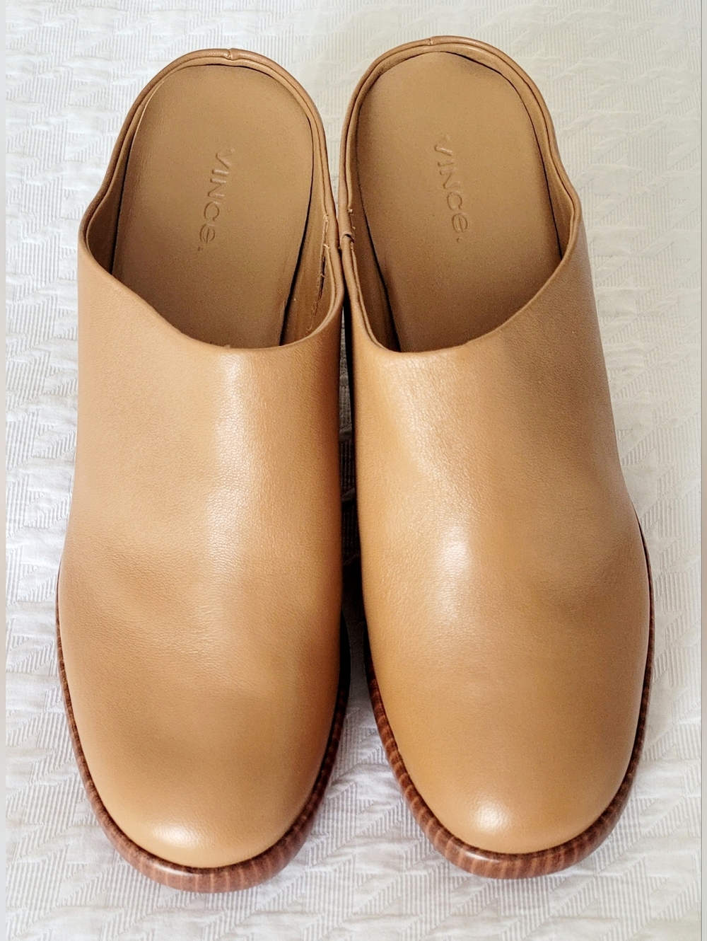 Vince Leather Clogs
